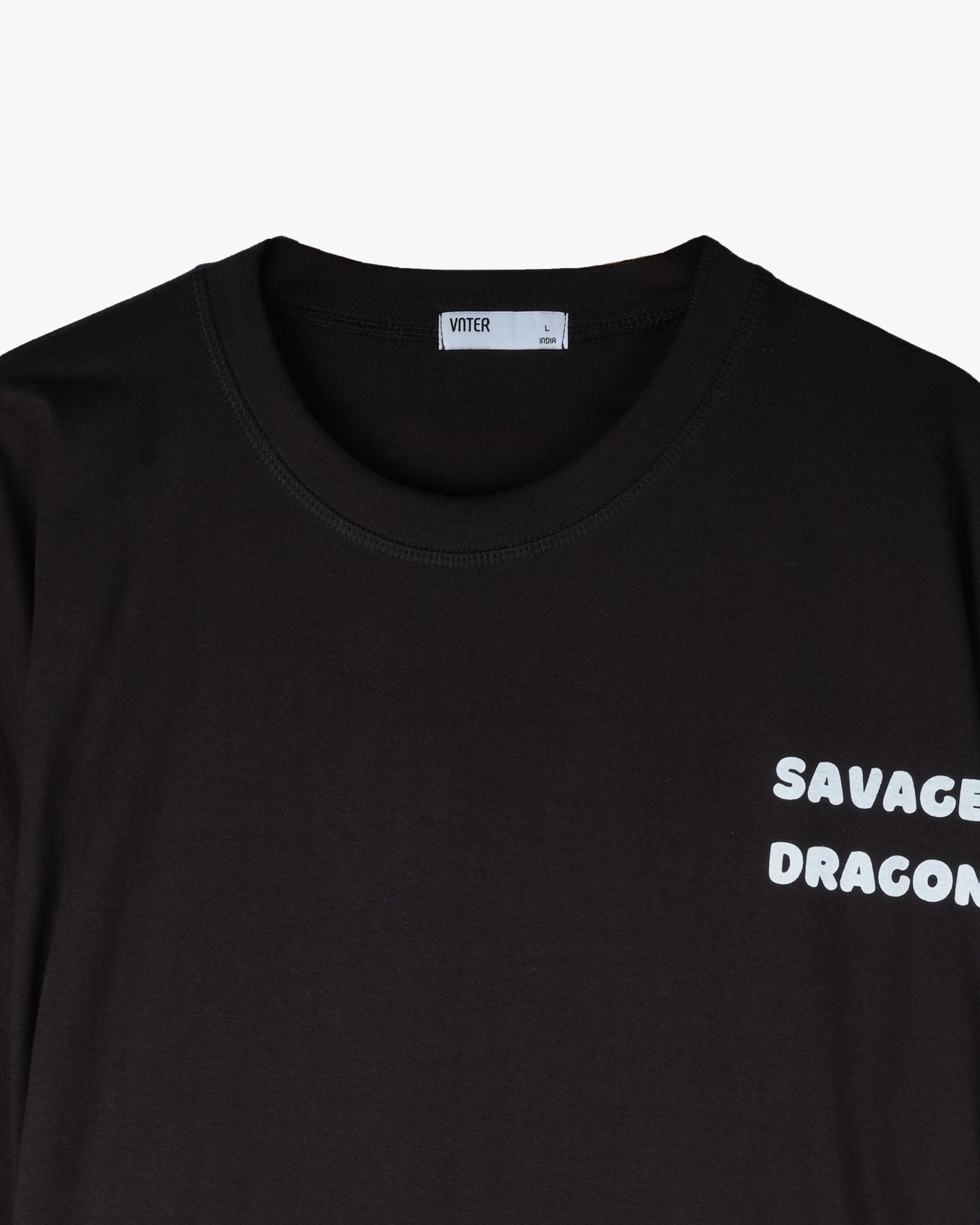 OVERSIZED SLOGAN PRINT T-SHIRT