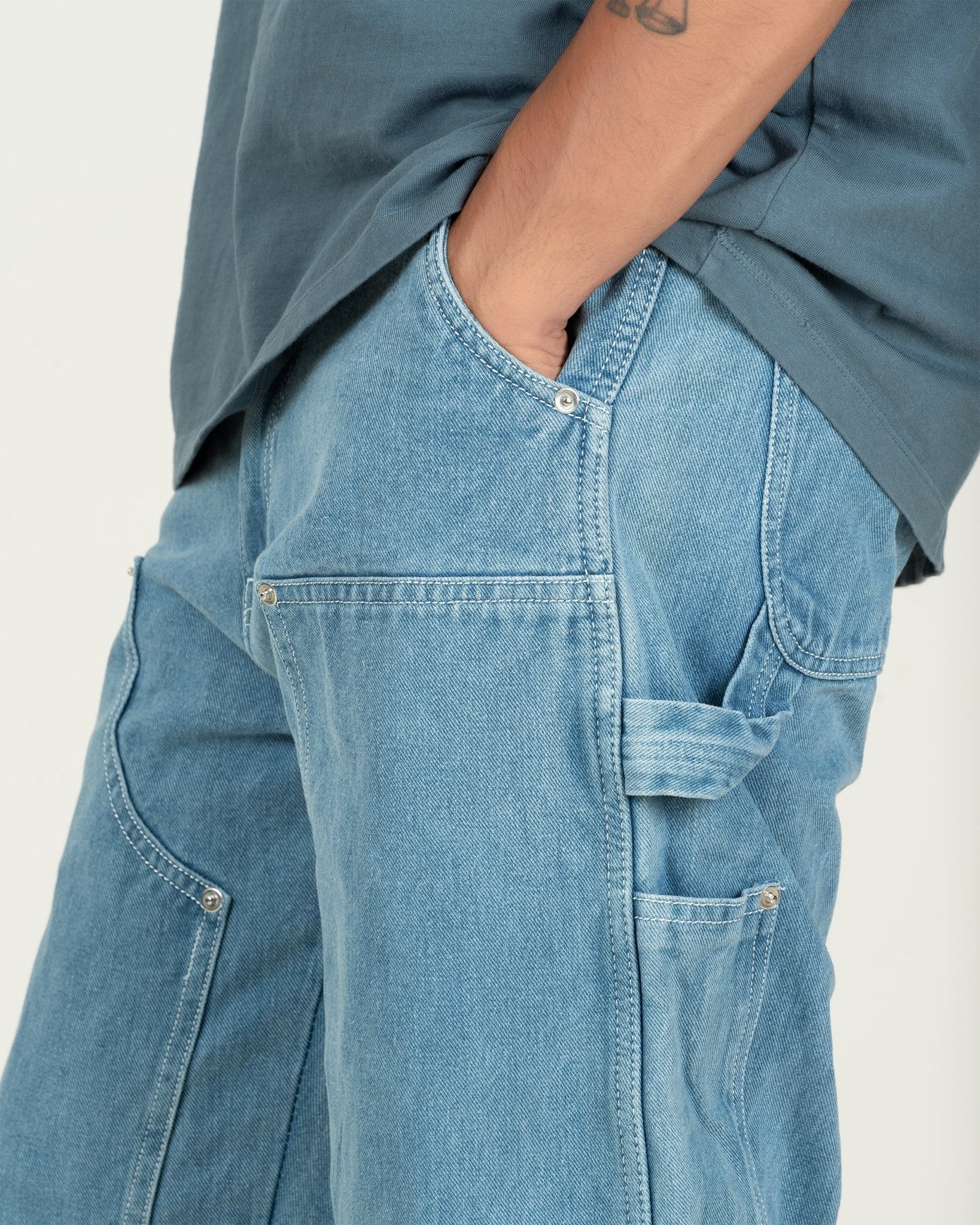 BLUE CARPENTER PANTS