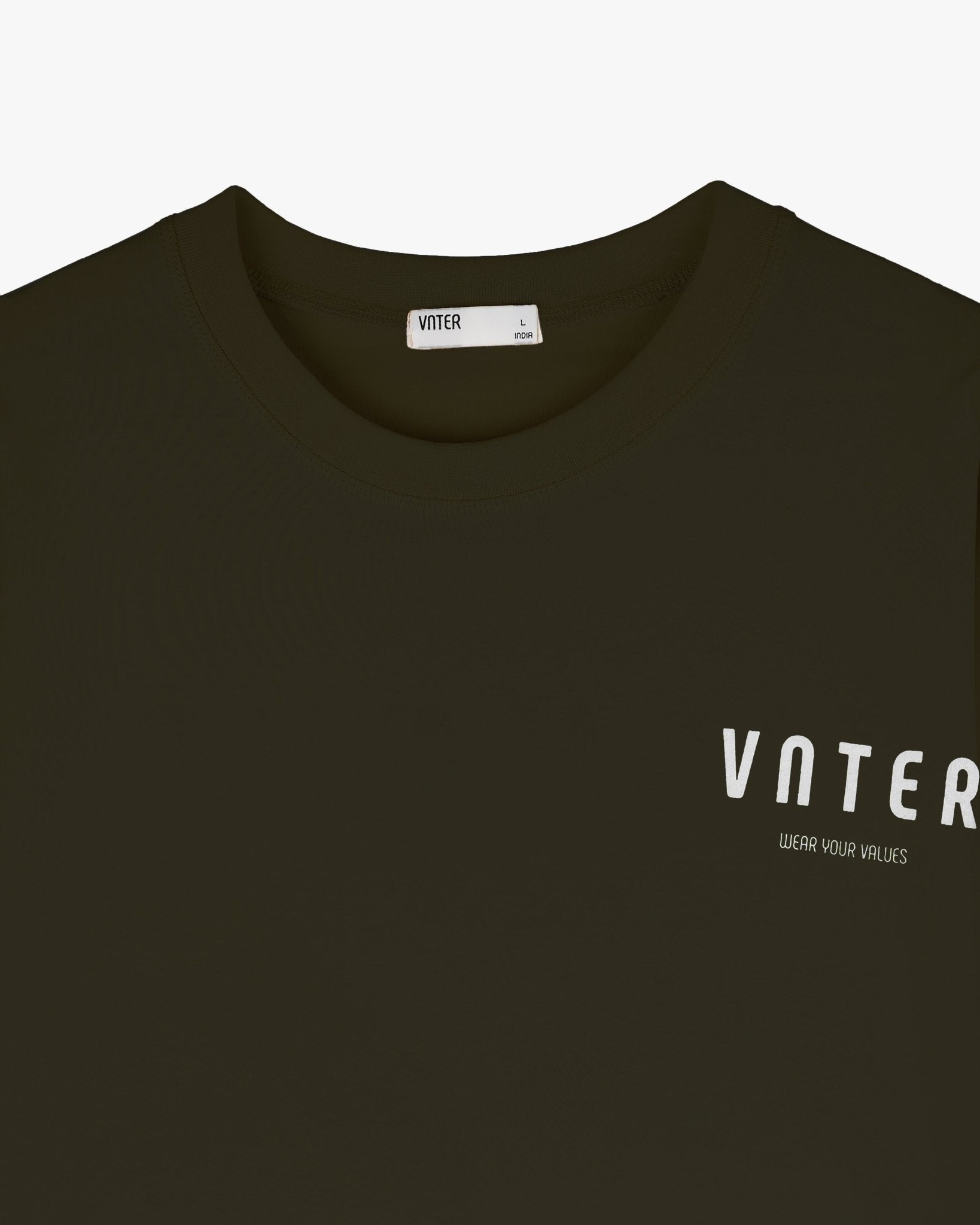 OVERSIZED CONTRAST PRINTED T-SHIRT