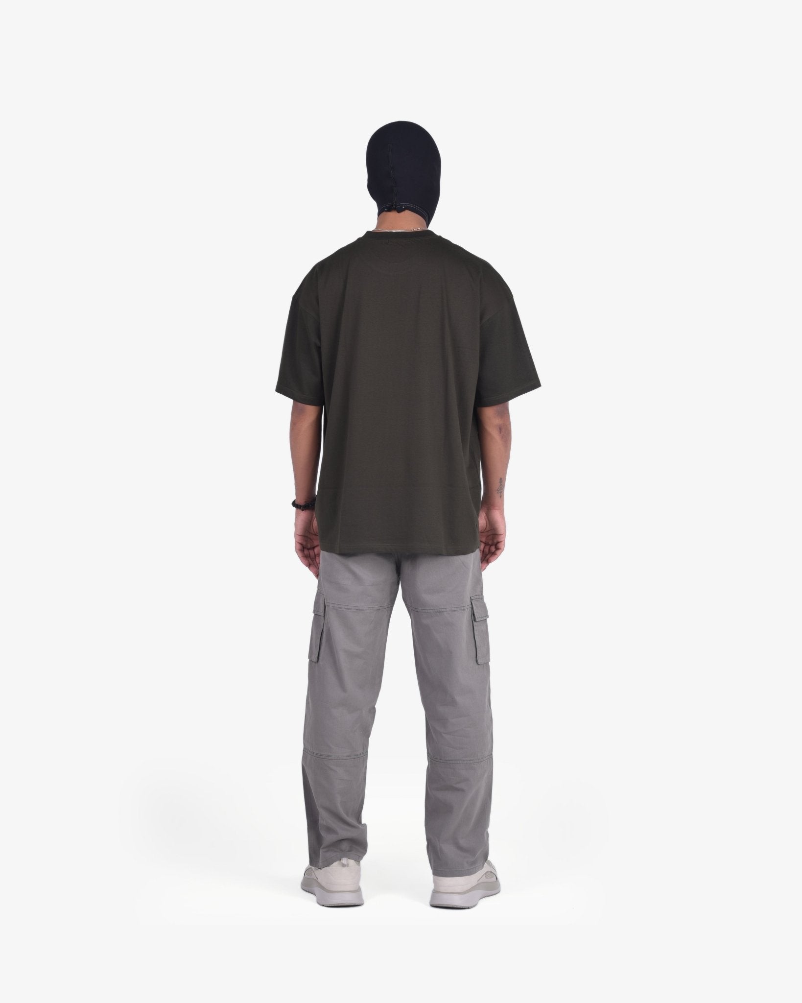 OVERSIZED CONTRAST PRINTED T-SHIRT