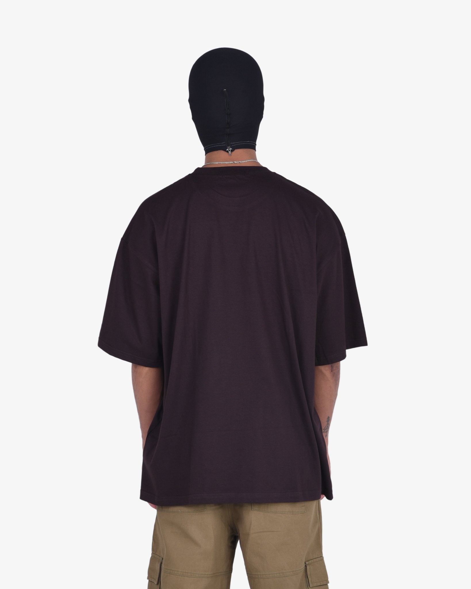 OVERSIZED SLOGAN PRINT T-SHIRT