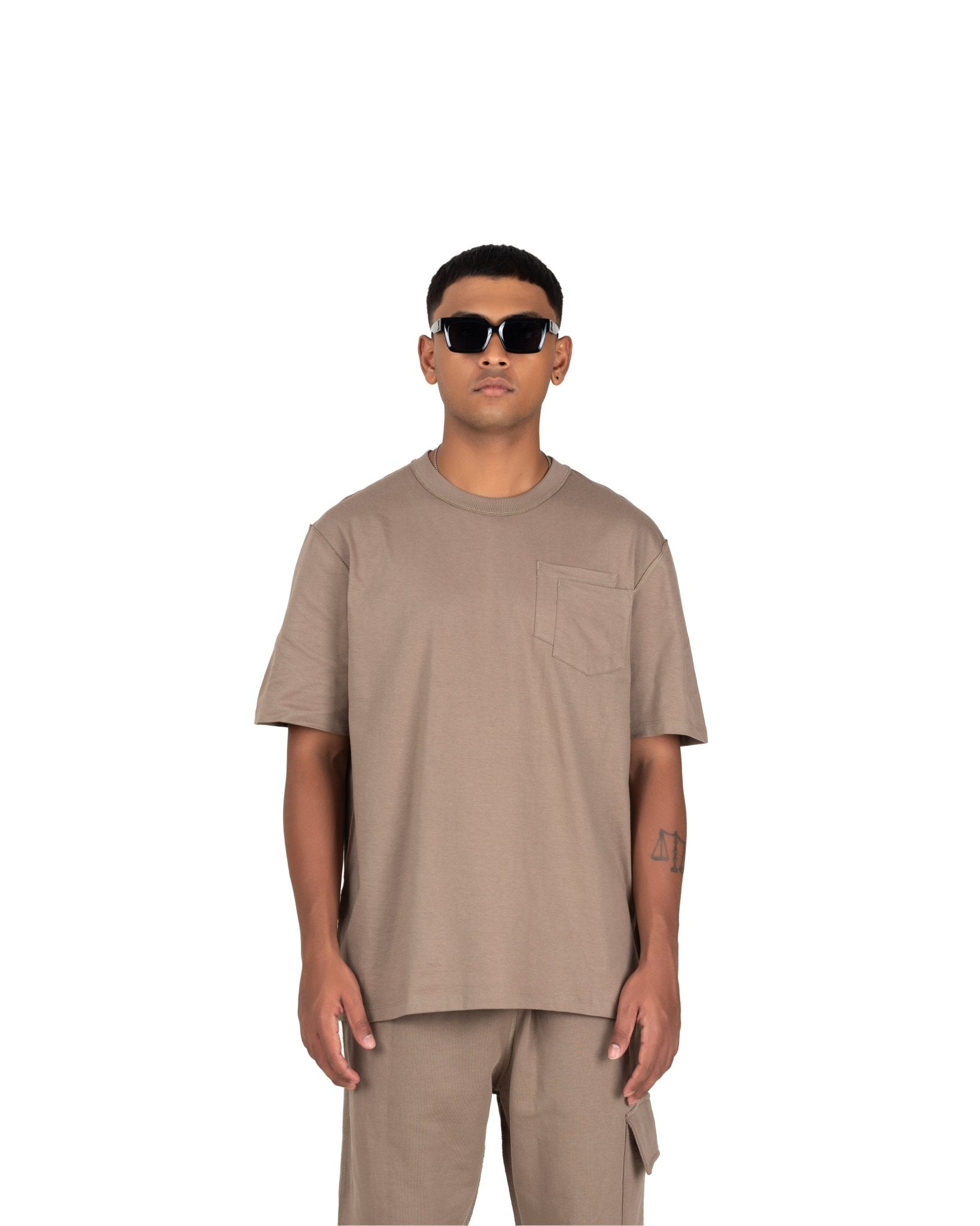 WALNUT LOOSE FIT T-SHIRT