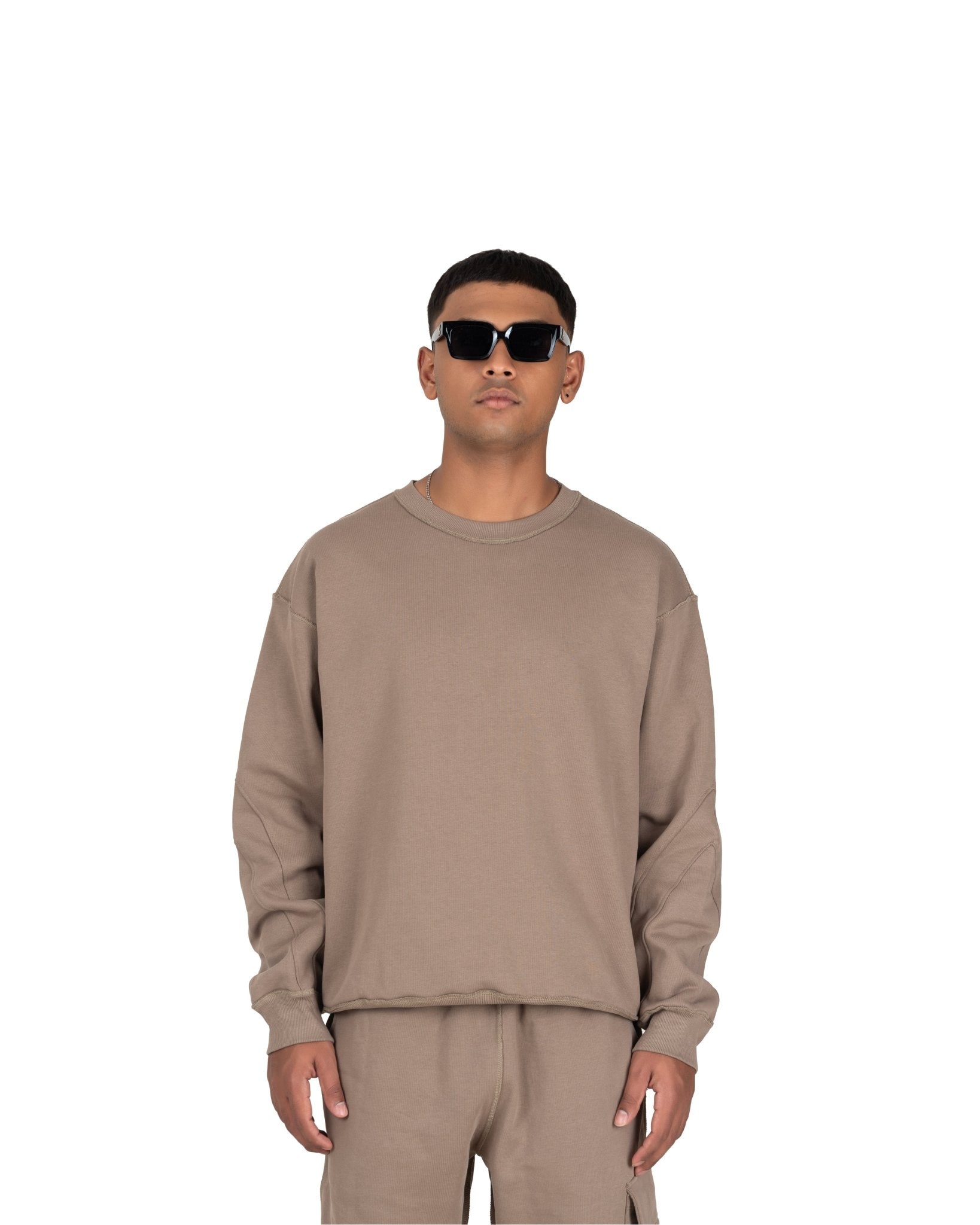 WALNUT RELAXED FIT SWEATSHIRT
