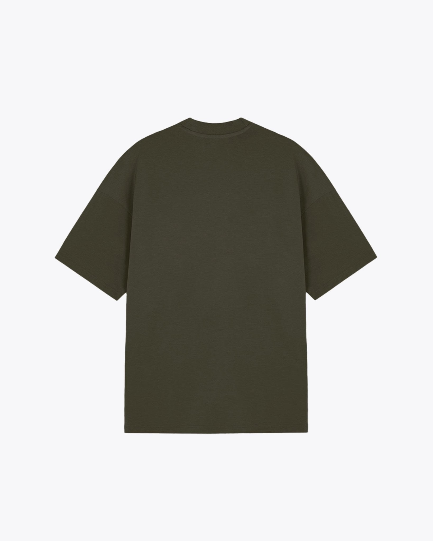 OVERSIZED CONTRAST PRINTED T-SHIRT