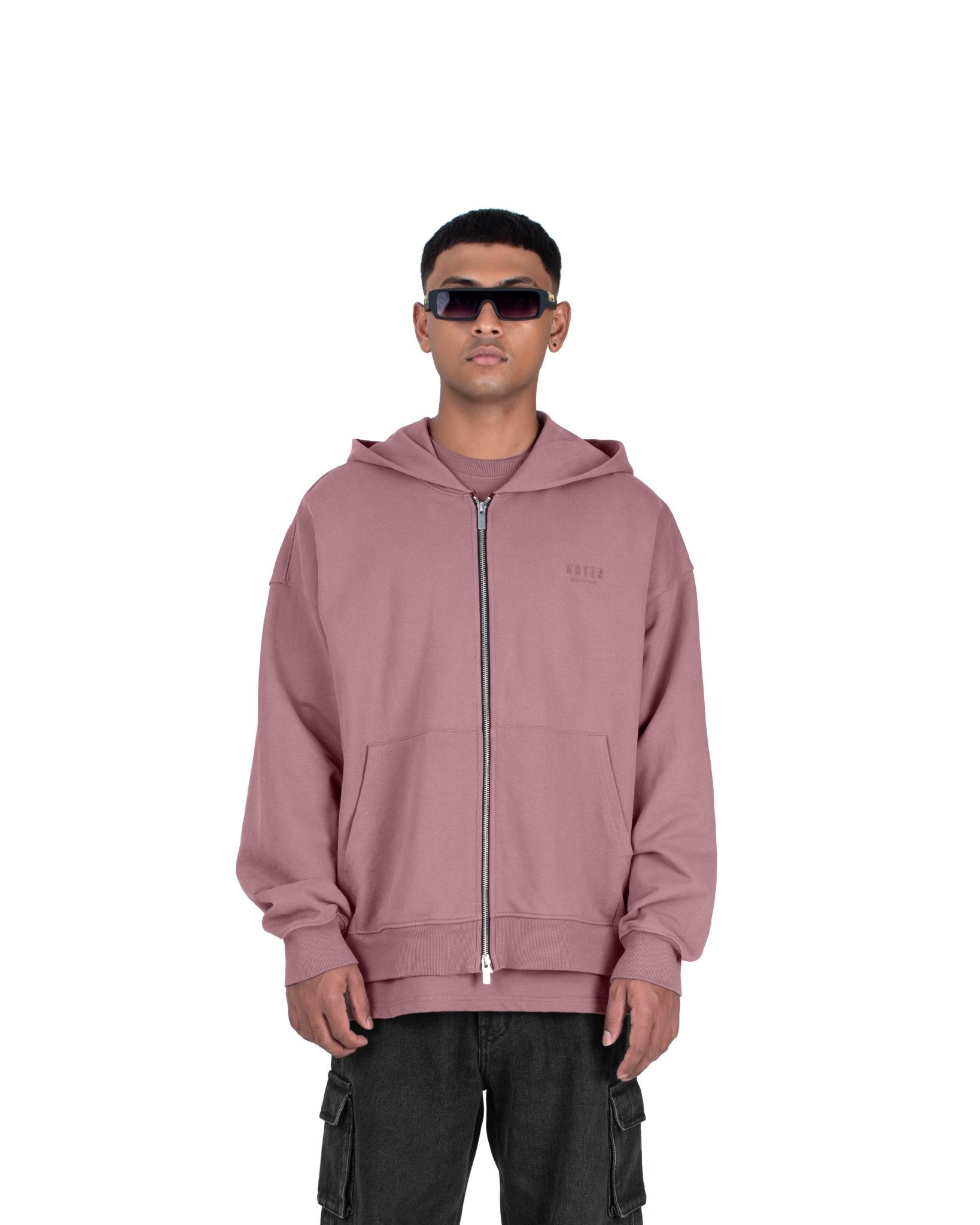 ROSE TAUPE HEAVY WEIGHT DOUBLE ZIPPER