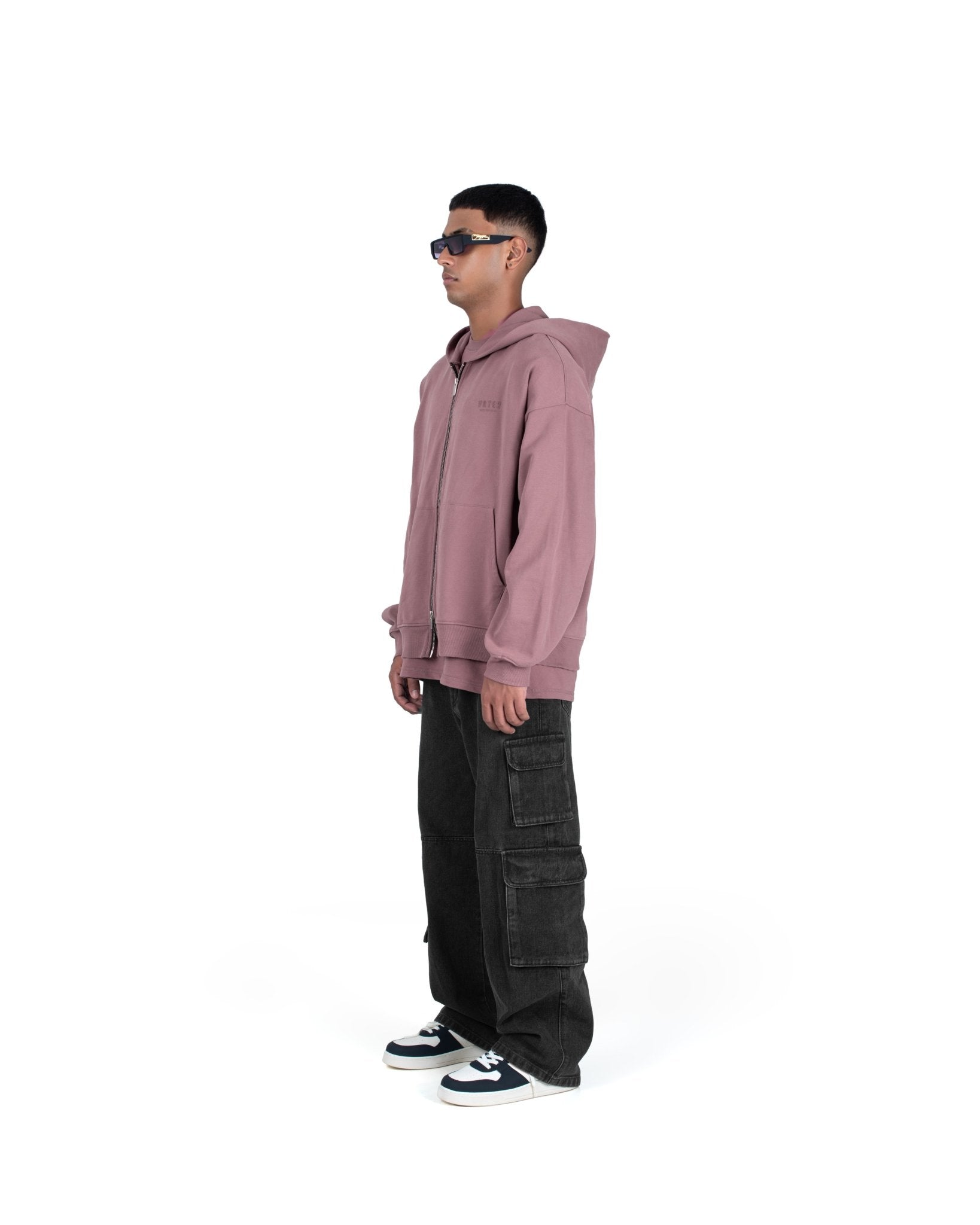 ROSE TAUPE HEAVY WEIGHT DOUBLE ZIPPER