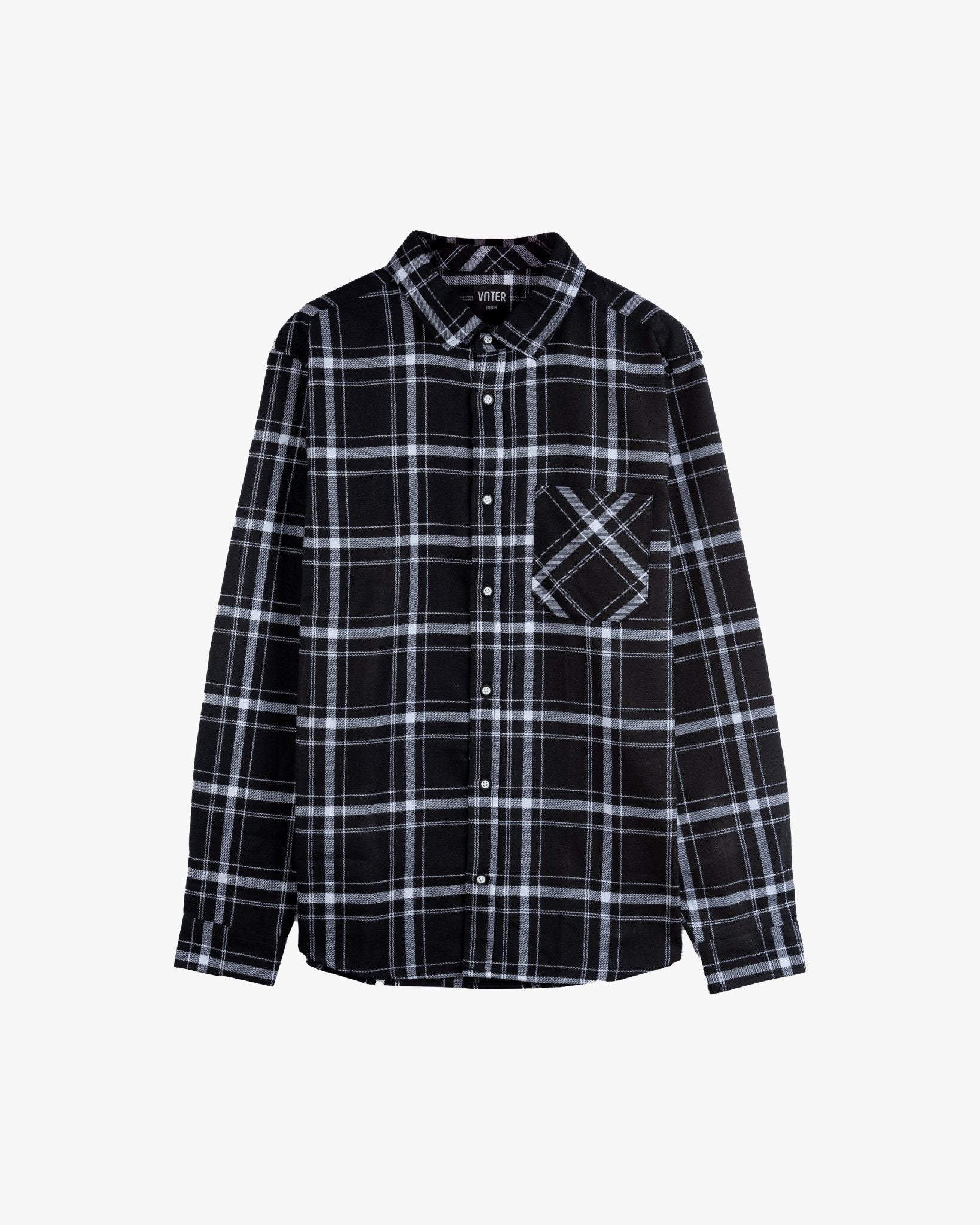 CHECKED FLANNEL SHIRT