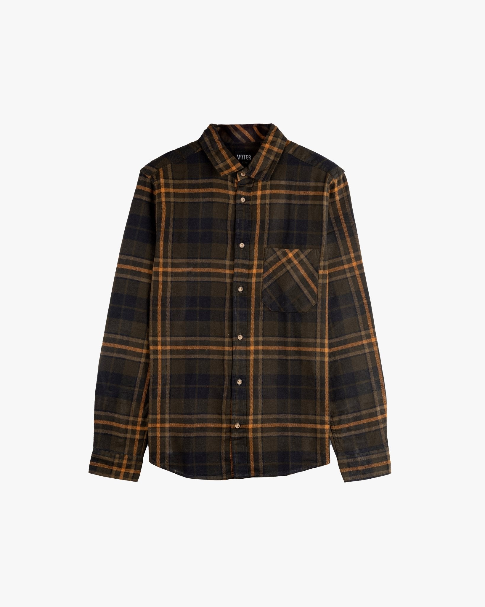 CHECKED FLANNEL SHIRT