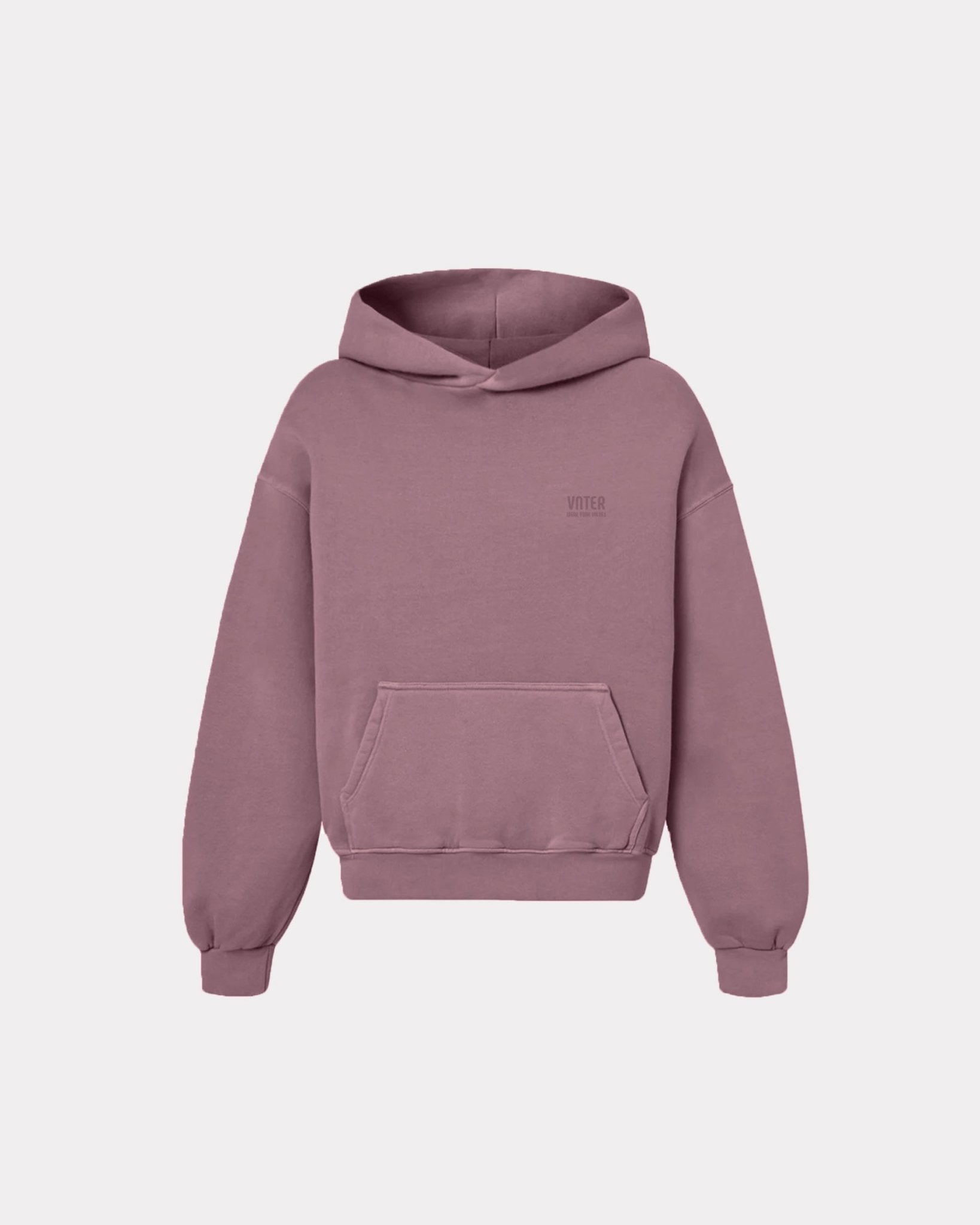 ROSE TAUPE HEAVY WEIGHT HOODIE