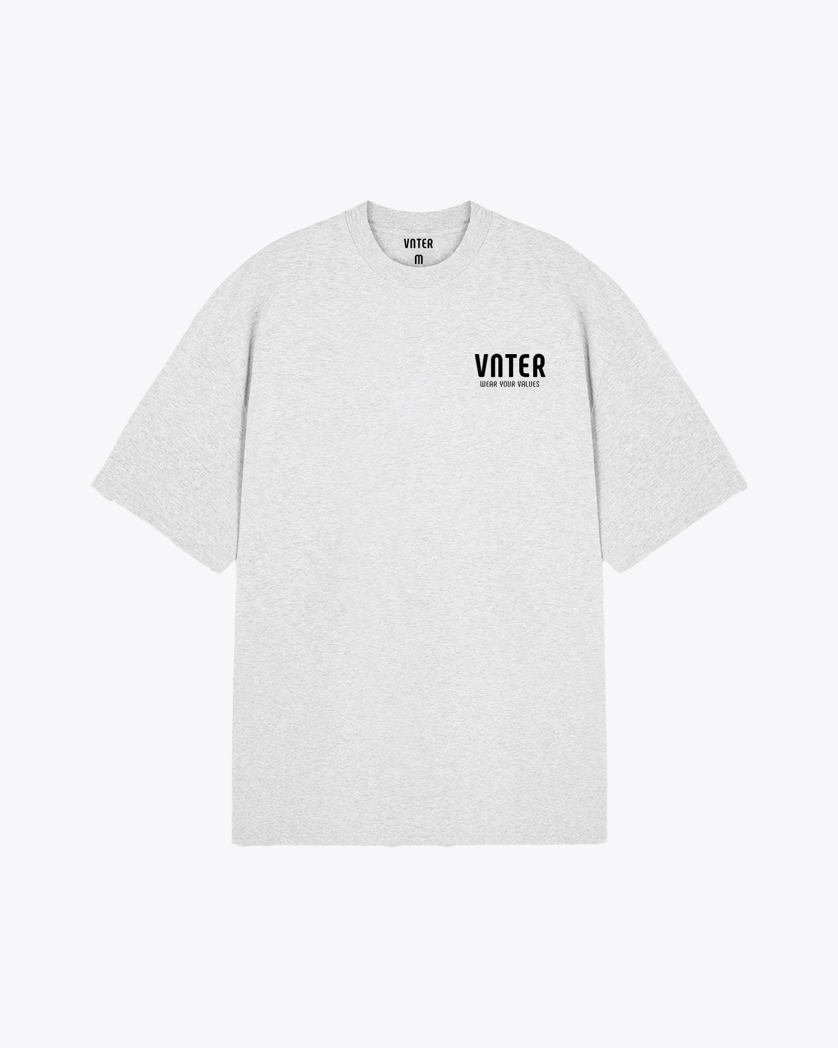 OVERSIZED CONTRAST PRINTED T-SHIRT