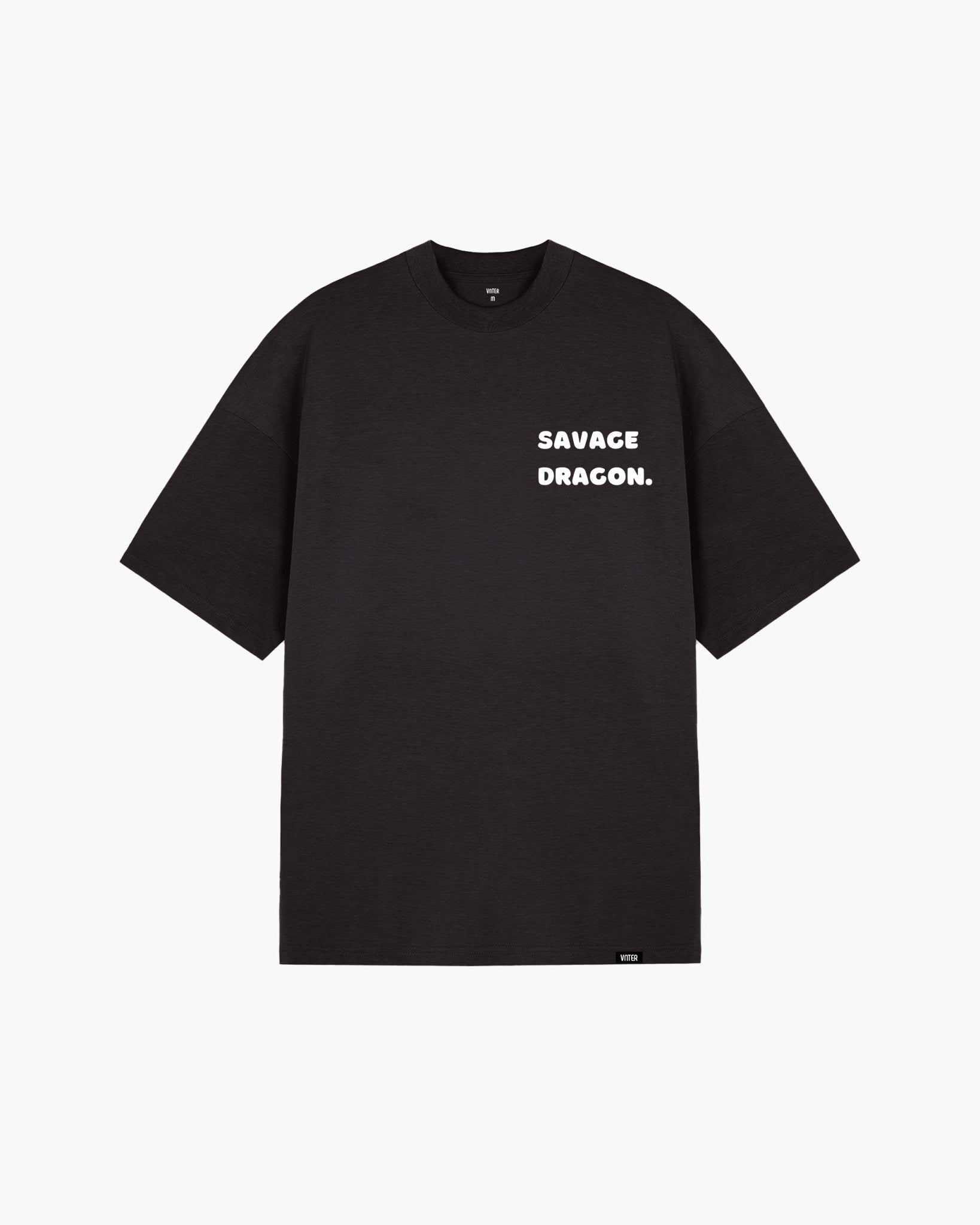 OVERSIZED SLOGAN PRINT T-SHIRT